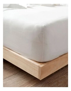 Nimes Fitted Sheet In White