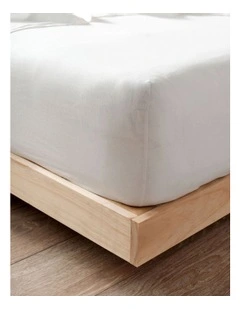 Nimes Fitted Sheet In White