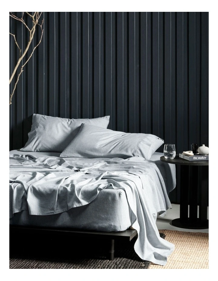 Rejeaneration Adrie Sheet Set in Charcoal image 1