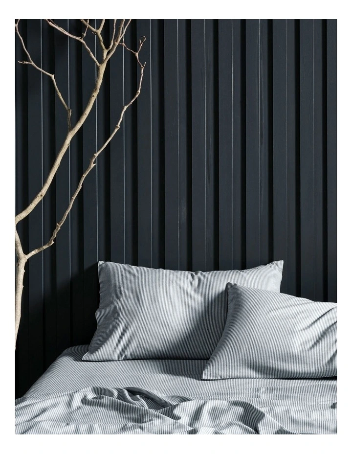 Rejeaneration Adrie Sheet Set in Charcoal image 2