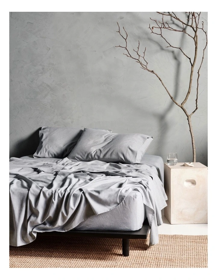 Rejeaneration Adrie Sheet Set in Grey image 1