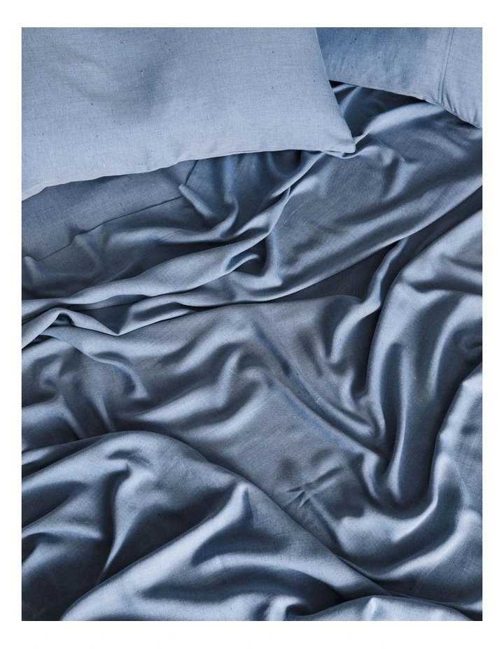 Rejeaneration Rialta Sheet Set in Denim image 3