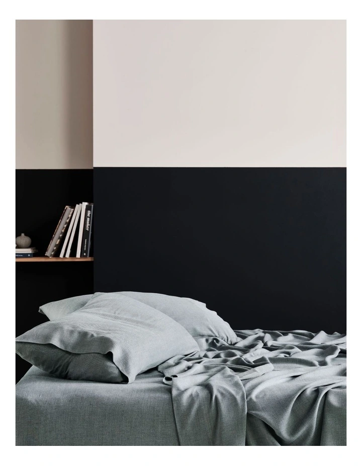 Rejeaneration Rialta Sheet Set in Pine image 2