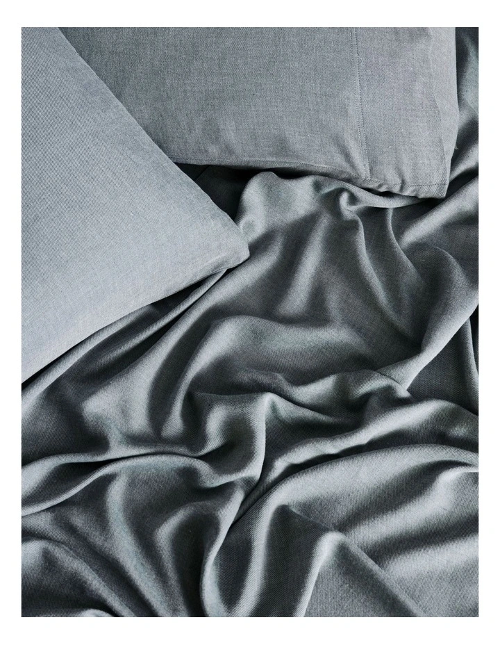 Rejeaneration Rialta Sheet Set in Pine image 3