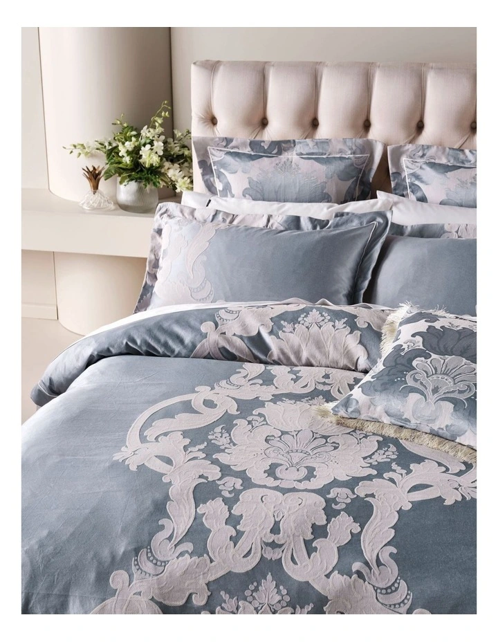 Dionisia Quilt Cover Set Blue image 2