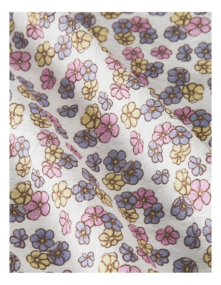 Stonewashed Cotton Sheet Set in Blossom image 2