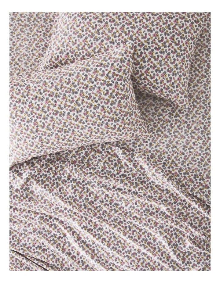 Stonewashed Cotton Sheet Set in Blossom image 5
