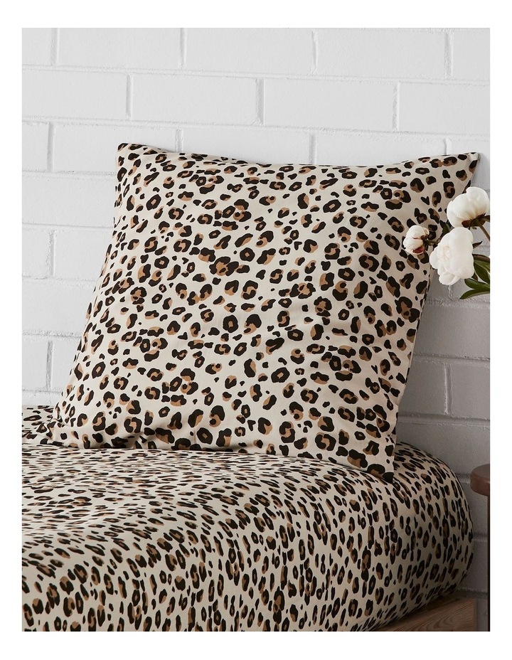 Printed Cotton Sheet Separates in Leopard image 4
