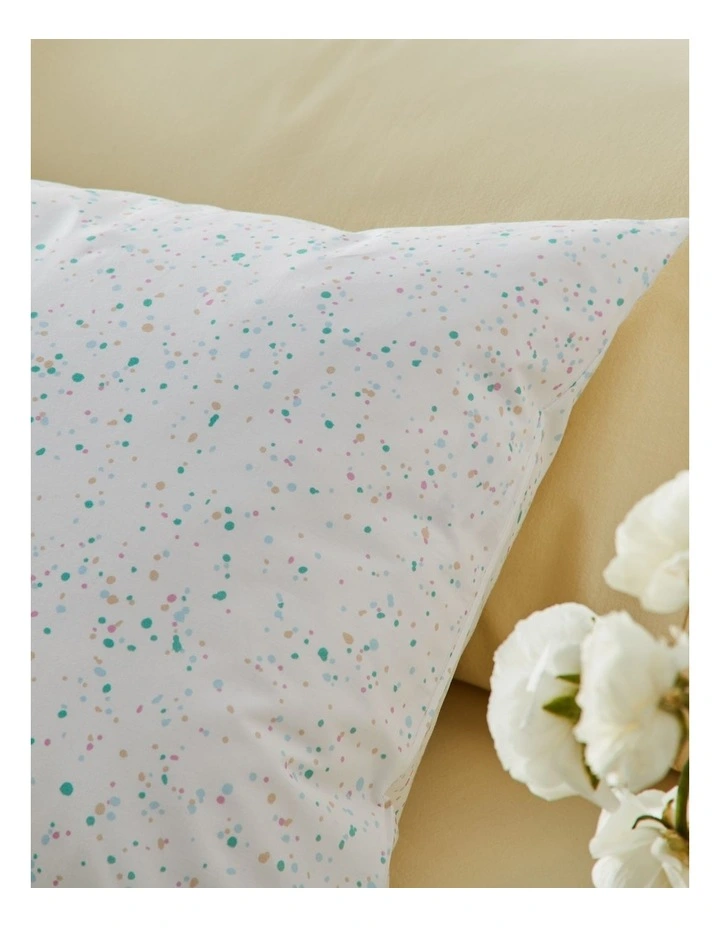 Speckle Cotton Quilt Cover Set in Cloud image 3