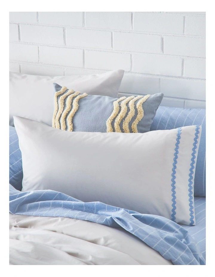 Zuri Cotton Quilt Cover Set in Biscuit image 2