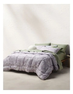 Juna Comforter Set in Dusty Lilac
