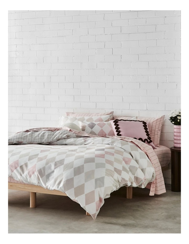 Nova Cotton Sateen Quilt Cover Set in Frost image 1