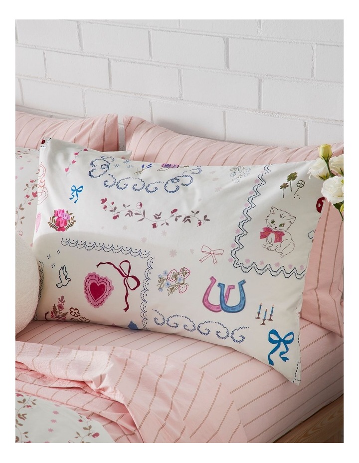 Keepsake Cotton Quilt Cover Set in Vanilla image 2