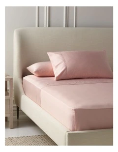Diana 400TC Egyptian Cotton Sateen Sheet Set in Pink
