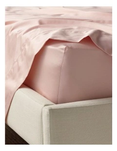 Diana 400TC Egyptian Cotton Sateen Sheet Separates in Pink