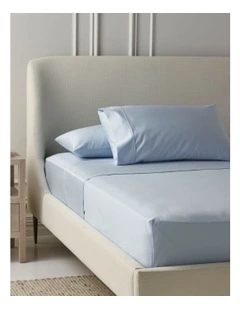 1000TC Finest Cotton Sheet Set in Baby Blue