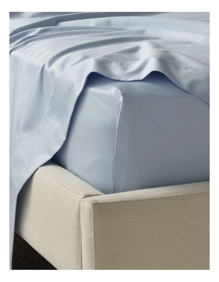 1000TC Finest Cotton Sheet Set in Baby Blue image 3