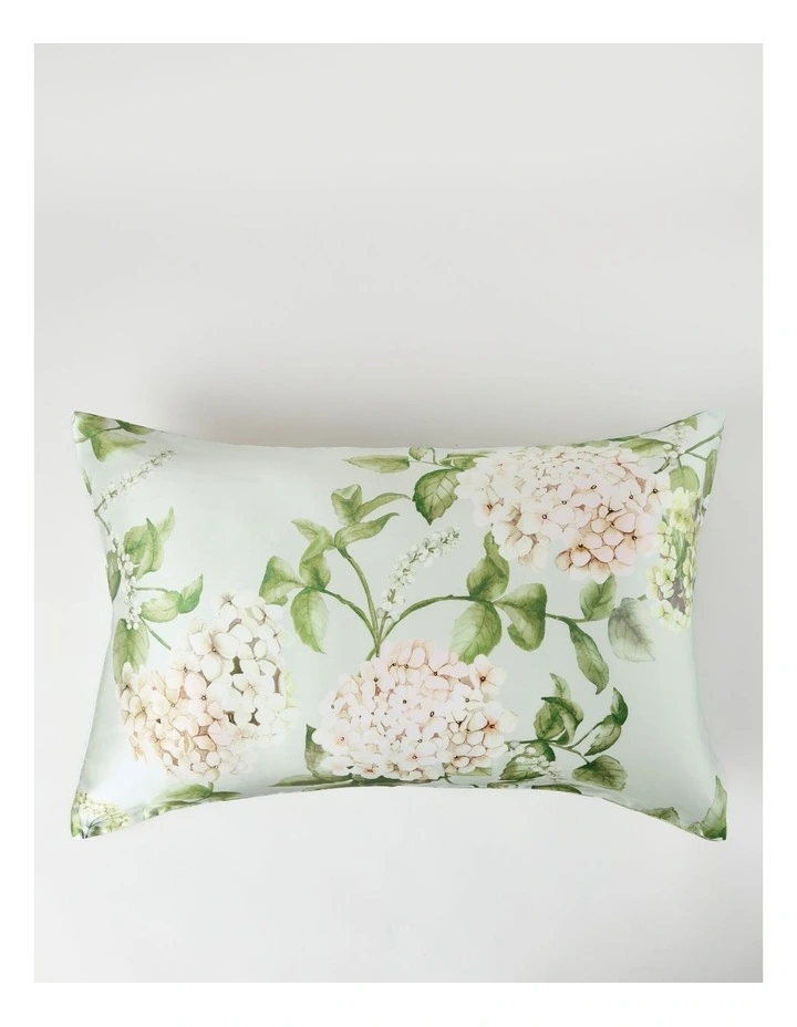 Luxe Silk Pillowcase in Hydrangea image 1