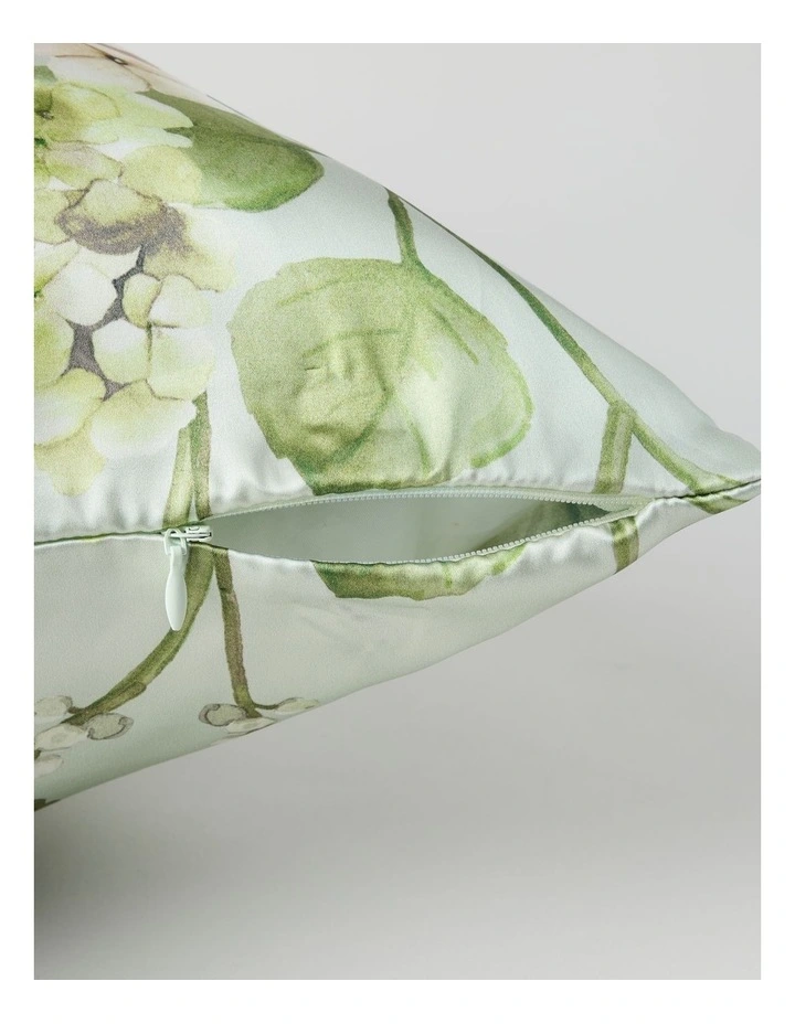 Luxe Silk Pillowcase in Hydrangea image 2