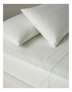 Printed Cotton Sheet Set in Leaf