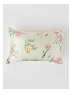 Luxe Silk Pillowcase in Botanical