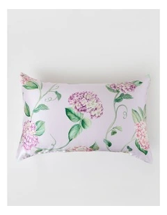 Luxe Silk Pillowcase in Lilac Hydrangea