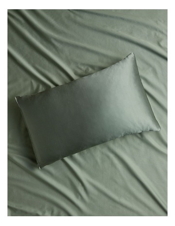 Madera Luxe Pillowcase - White - King