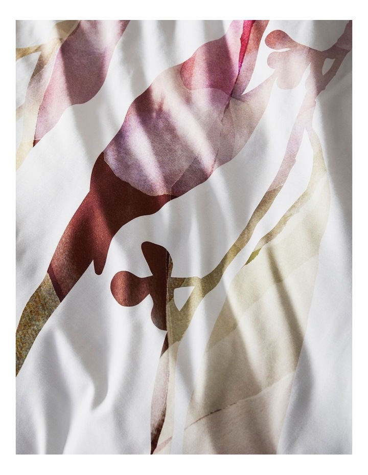 Tarraleah Bamboo Cotton Quilt Cover Set in Mahogany image 3