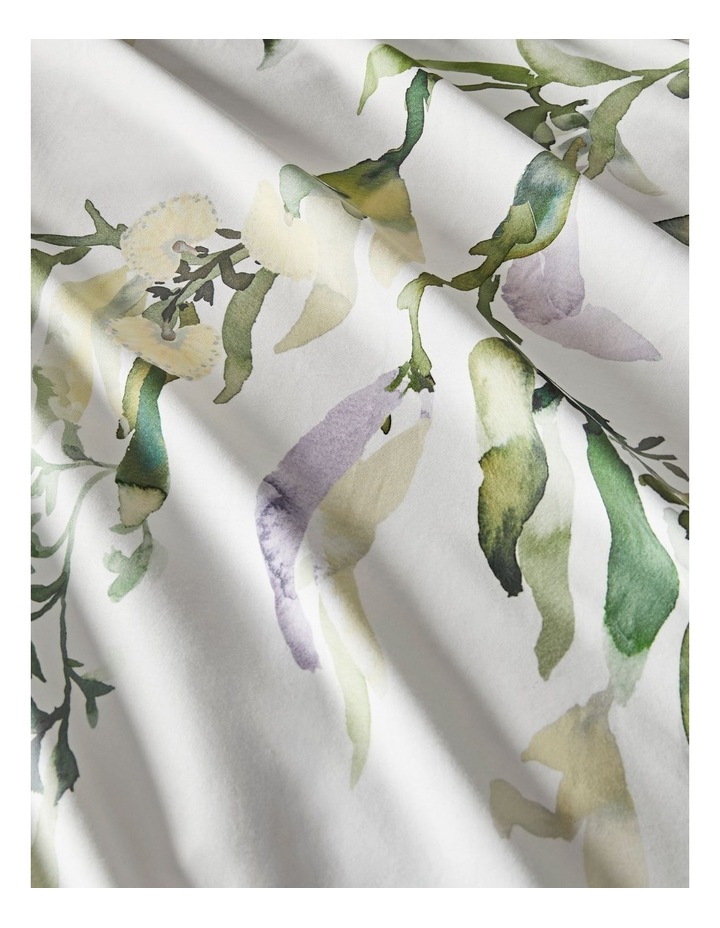 Springwood Bamboo Cotton Quilt Cover Set in Greens image 3