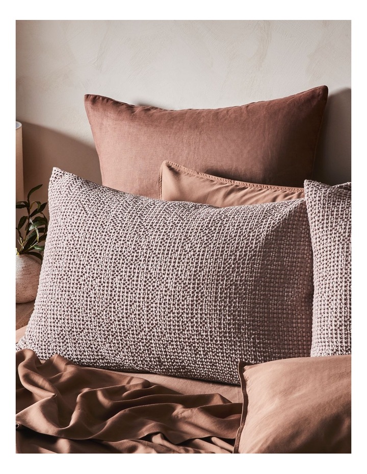 Beechworth Stonewashed Cotton Waffle Quilt Cover Set in Dove image 2
