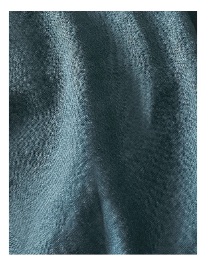 Sandy Cape Linen Quilt Cover Set in Seaglass image 4