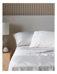 Tencel Lyocell Fibre 50cm Sheet Set in White