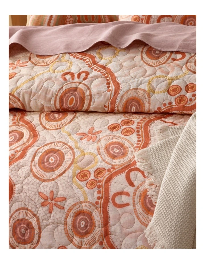 Emma Stenhouse Sprout Quilted Quilt Cover Set in Multi MYER