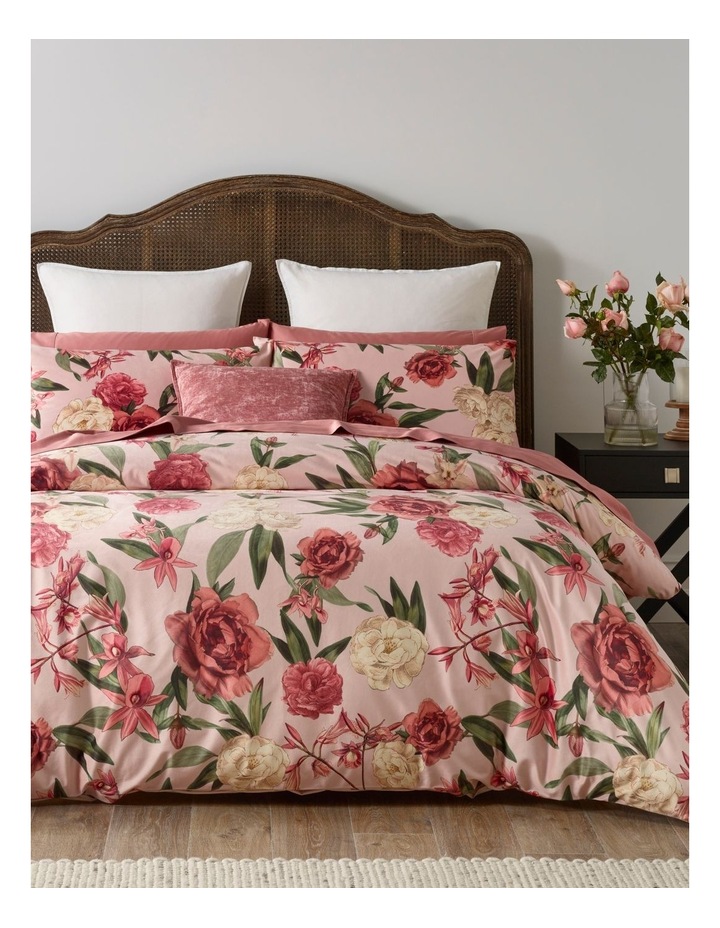 Rose Garden Printed Quilt Cover Set in Multi Assorted
