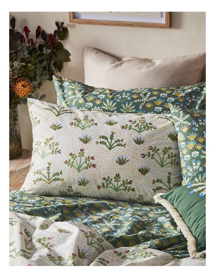 Bush Flowers Cotton Quilt Cover Set by Latoya Ngwarraye Petrick image 2