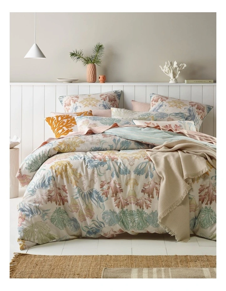 AMCS x Art Series Sunshine Coast Quilt Cover Set in Multi image 1