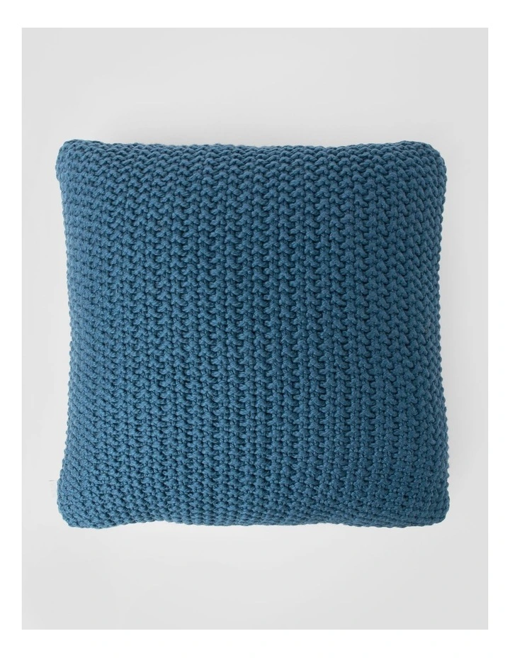 Norwood Knitted Cushion in Seaglass image 1