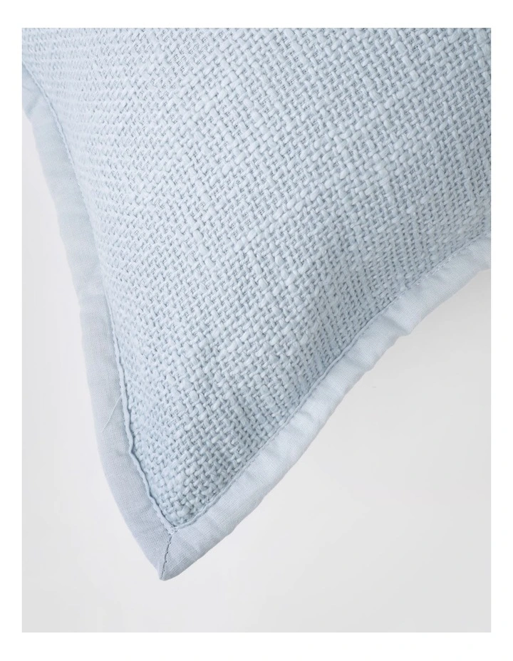 Granada Cotton Cushion in Light Blue image 2