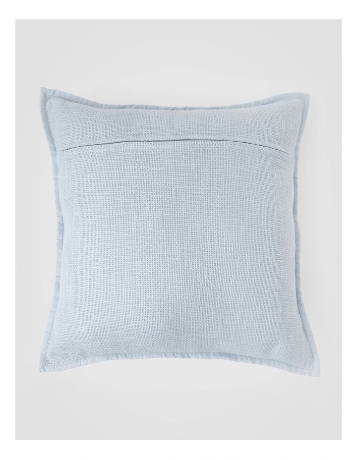 Granada Cotton Cushion in Light Blue image 3