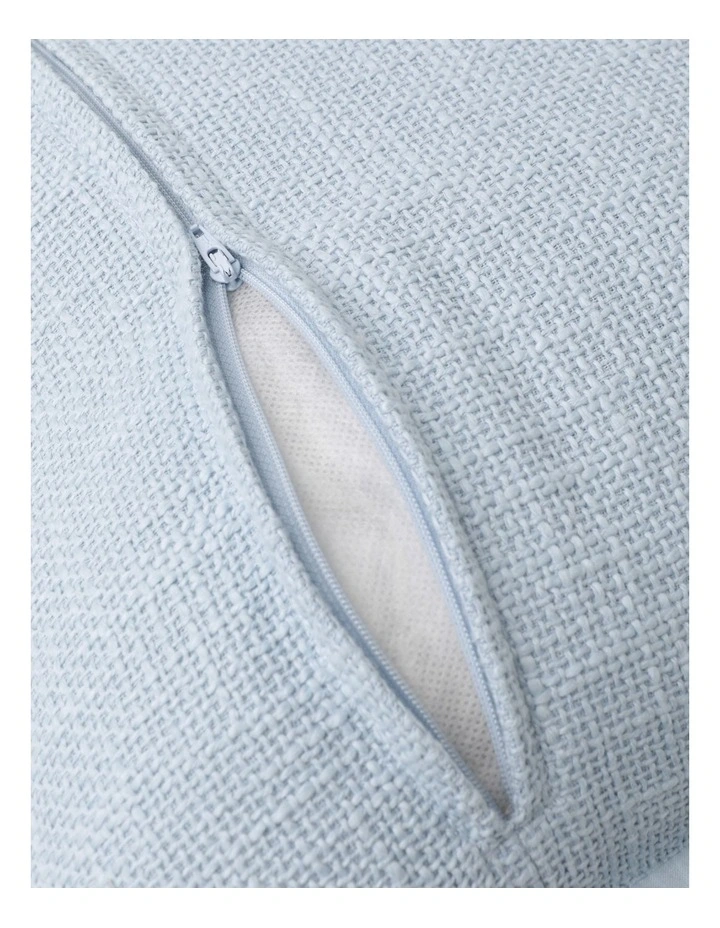 Granada Cotton Cushion in Light Blue image 4