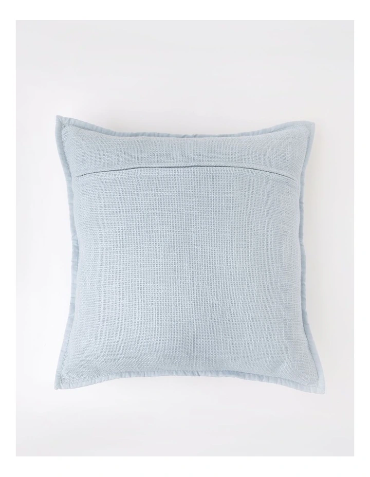 Granada Cotton Cushion in Light Blue image 5