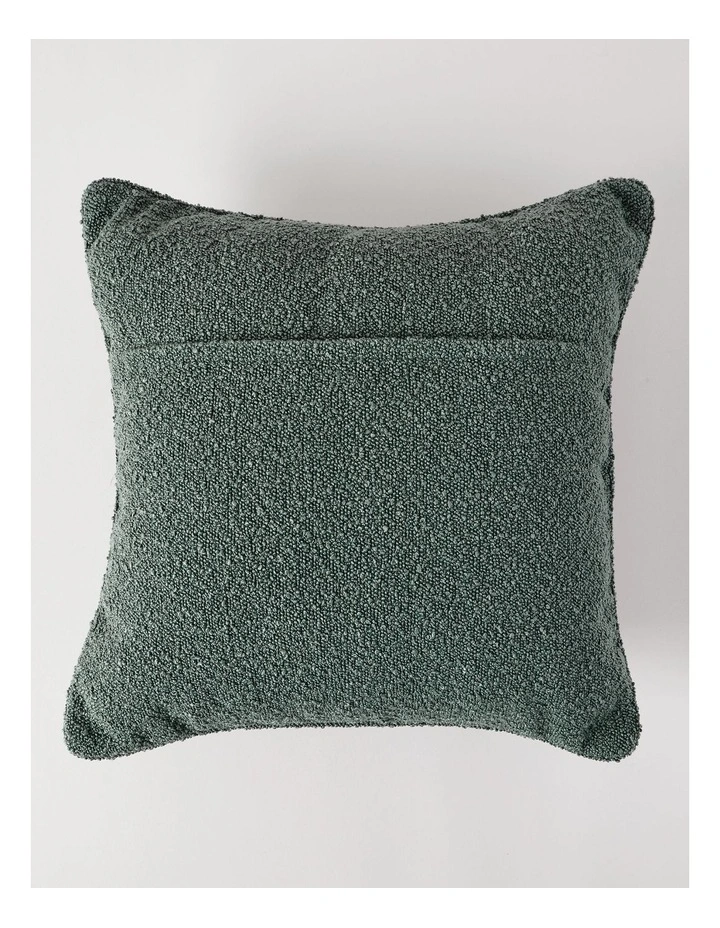 Boucle Cushion in Dusky Green image 3