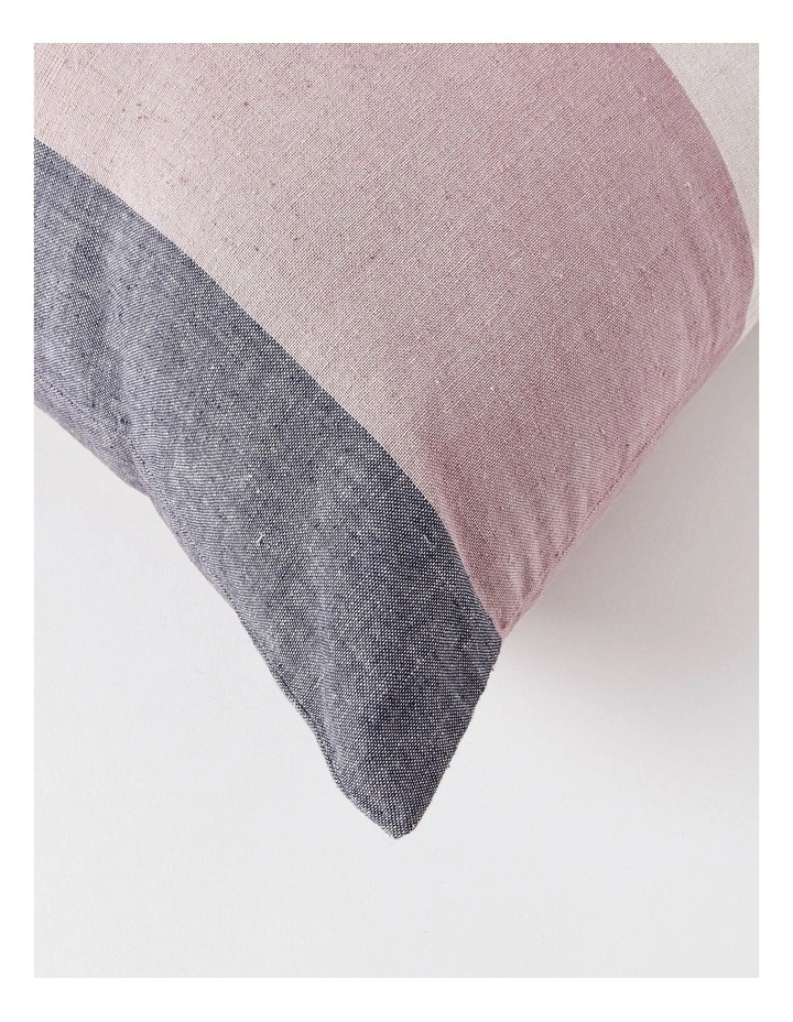 Check Cushion in Plum image 2