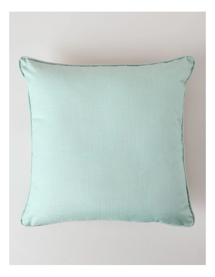 Hydrangea Print Cushion in Sage image 4