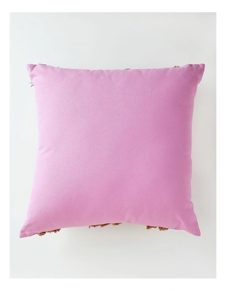 Tufted Wiggle Cushion in Pink image 4