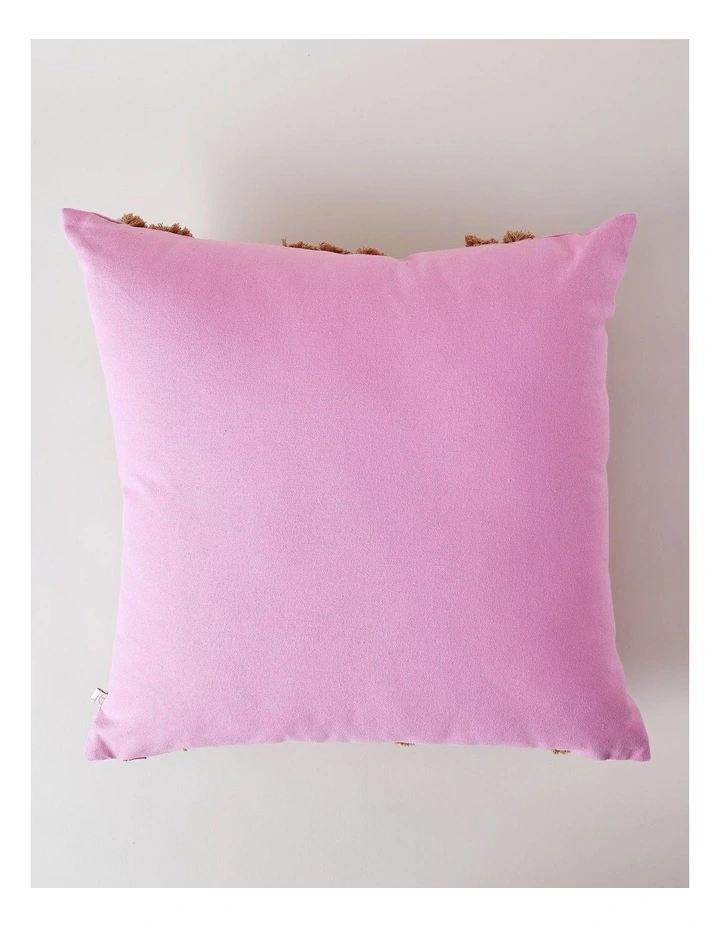 Tufted Wiggle Cushion in Pink image 4