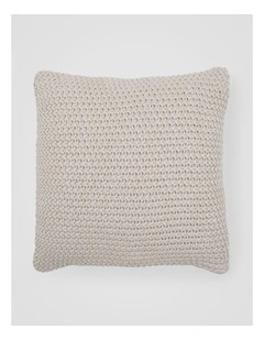 Norwood Knitted Cushion Moonbeam