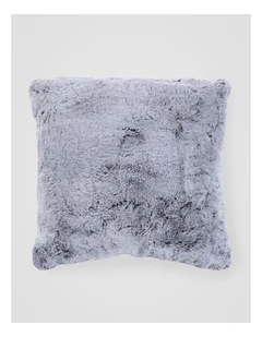 Oslo Faux Fur Cushion Grey