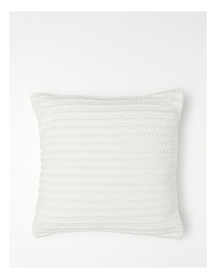 textured white pillow