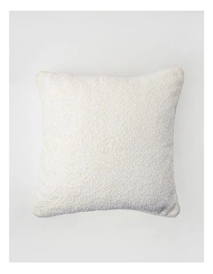 Boucle Cushion in Cloud